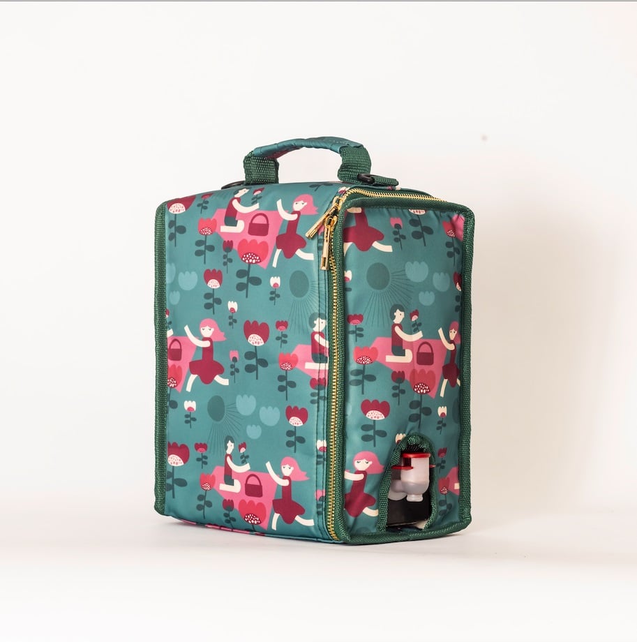 Bag in box väska med motiv Picnic