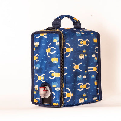 Bag in box väska med motiv simma